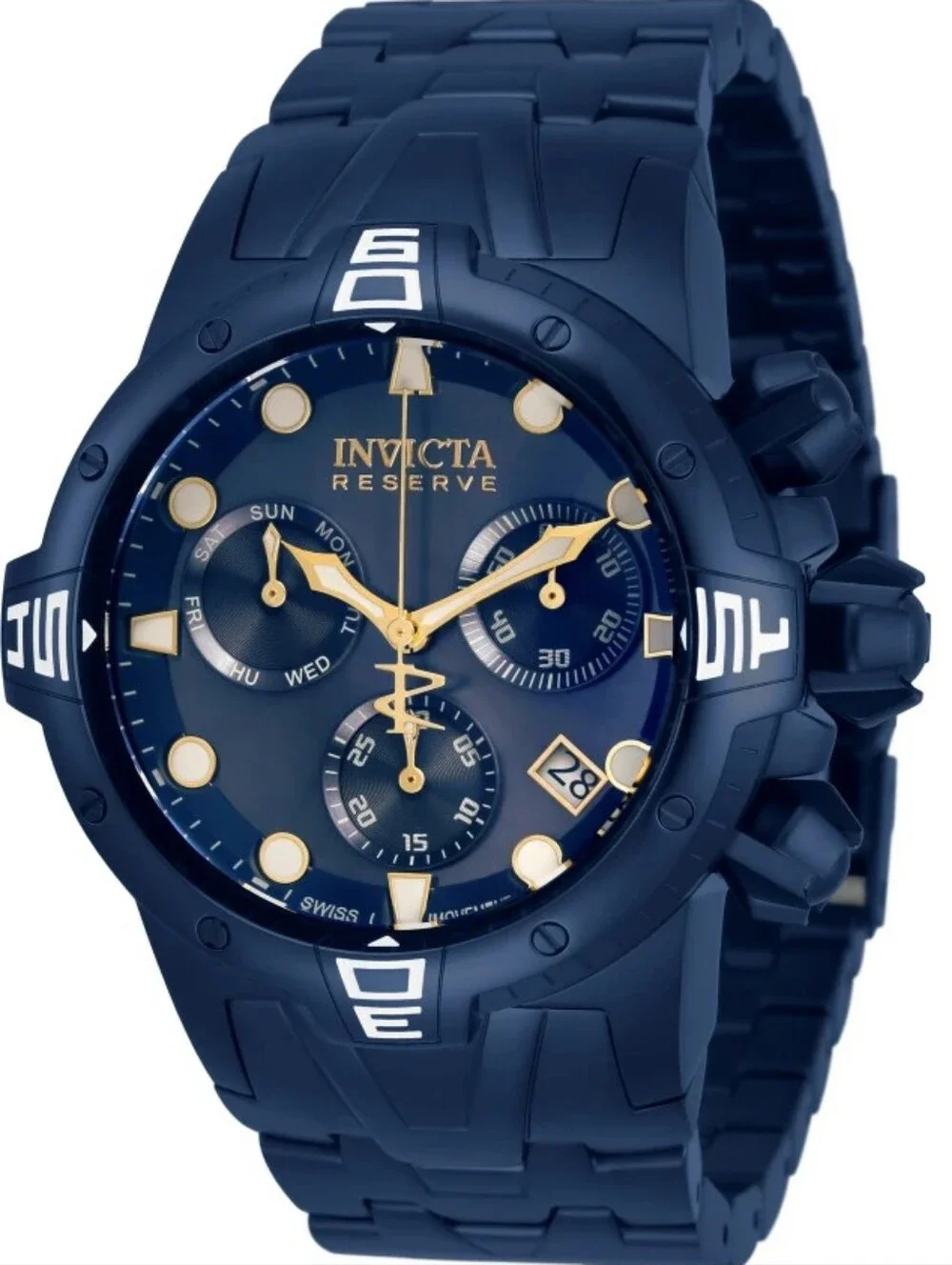 Invicta Watch Model 33297 RESERVE SEA EXCURSION BLUE-LABEL 50mm